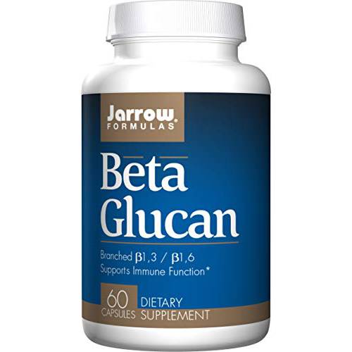 Jarrow Formulas, Beta Glucan Capsules, 250 mg, 60 Count