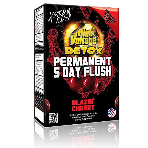 High Voltage Permanent 5 Day Flush Blazin’ Cherry