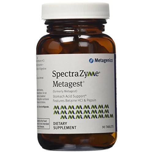 Metagenics SpectraZyme® Metagest® – Stomach Acid Support* – 45 Servings