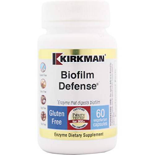 Kirkman - Biofilm Defense - 60 Capsules - Aids Gut & Digestive Health - Immune Support - Hypoallergenic