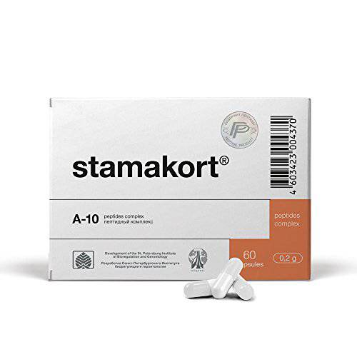 A-10 Stamakort - Stomach Peptide Bioregulator 60 Capsules