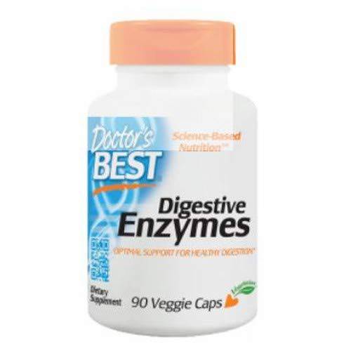 Doctor’s Best, (2 Pack) Digestive Enzymes, 90 Veggie Caps