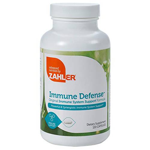 Zahler Immune Defense, Immune System Support, Certified Kosher, 120 Capsules
