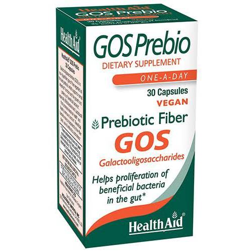 GOSPrebio, Prebiotic Fiber, Once Daily, 30ct, Helps Proliferation of Beneficial Bacteria in The Gut, Galactooligosaccharides, Vegan