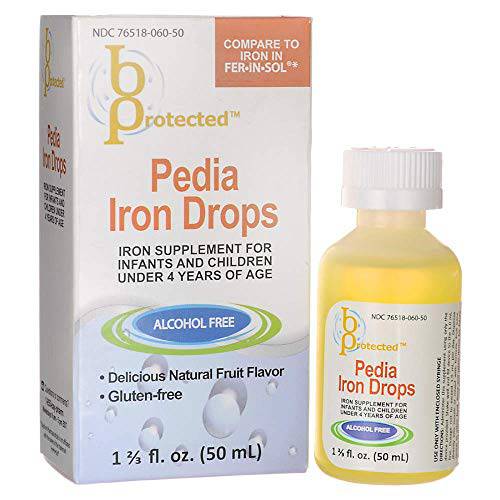 Pedia Iron Drops 1 2/3 fl Ounce (50 ml) Liquid