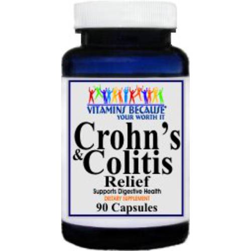 Crohn’s & Colitis Relief 900mg Pure Milled Herb Capsules - Soothing Relief From Inflammation Flare Ups