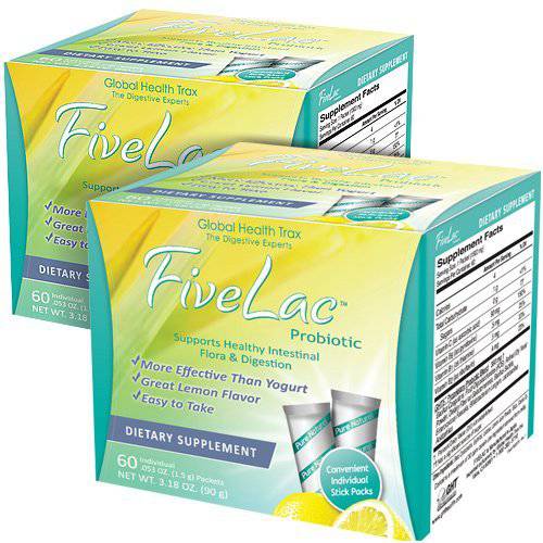 FiveLac Probiotic - 2 Pack by Global Health Trax
