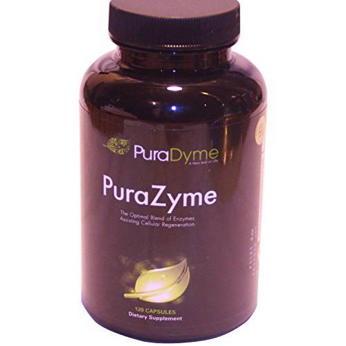 PuraDyme PuraZyme Blend of Digestive Enzymes by Lou Corona 120 Capsules
