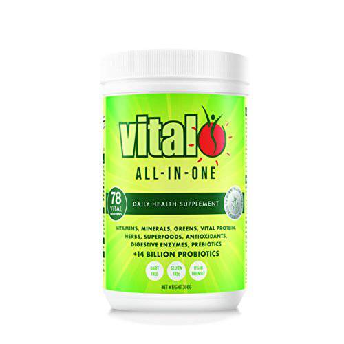 Vital Greens Antioxidant Superfood Powder Natural Multivitamin Formula 300gm / 10.58oz