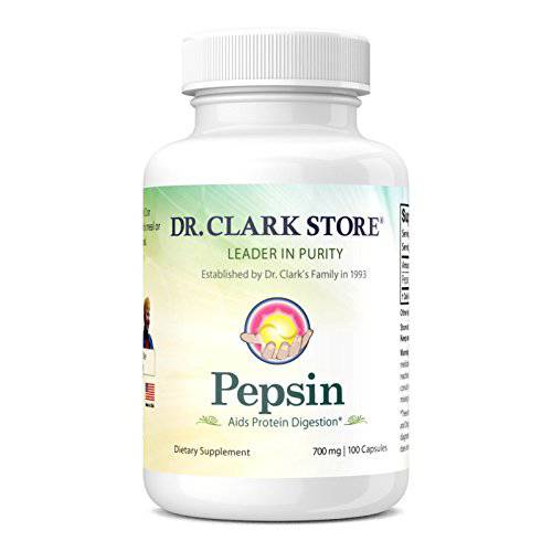 Dr. Clark Pepsin Supplement, 700mg, 100 Capsules