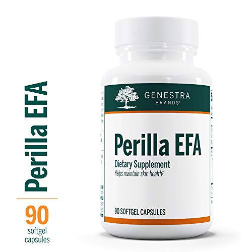 Genestra Brands Perilla EFA | Essential Fatty Acid Formula Supports Skin Health | 90 Capsules
