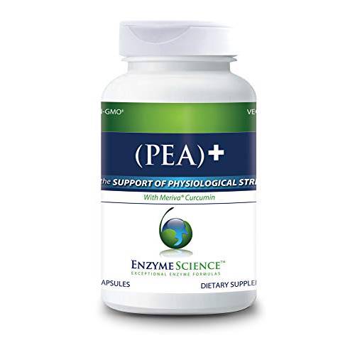 Enzyme Science (Pea)+, 60 Capsules – All-Natural Meriva Curcumin – Supplement for Physiological Support – Helps Support Nervous, Immune, & Muscular Systems