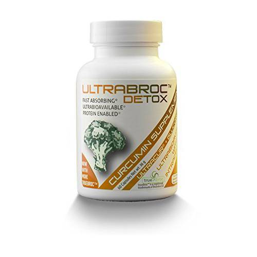 UltraBroc Detox Brocoli Seed Extract with Truebroc Glucoraphanin 60 Vegetarian Capsule