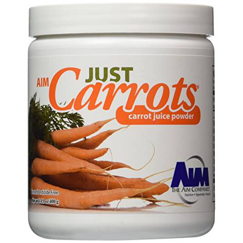 AIM Just Carrots for great carrot juice net wt,14.1oz/400g