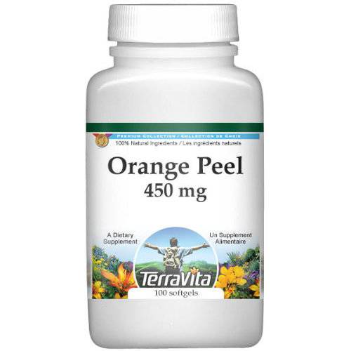 Orange Peel - 450 mg (100 Capsules, ZIN: 518639)