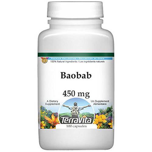 Baobab - 450 mg (100 Capsules, ZIN: 519112)