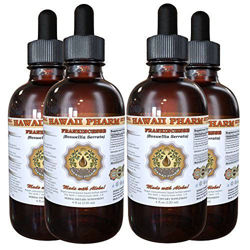Frankincense Liquid Extract, Frankincense (Boswellia Serrata) Resin Powder Tincture Supplement 2x4 oz