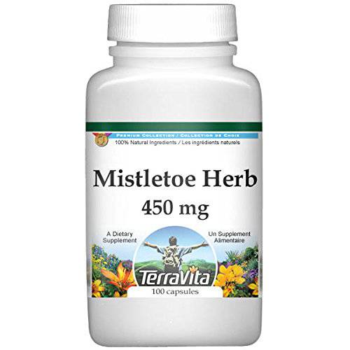 Mistletoe Herb - 450 mg (100 Capsules, ZIN: 511638) - 3 Pack
