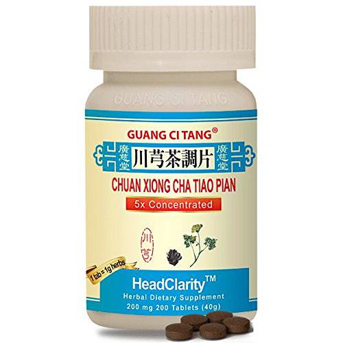 Chuan Xiong Cha Tiao Pian (HeadClarity) 200 mg 200 Tablets