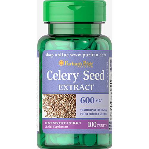 Puritan’s Pride Celery Seed 600 mg