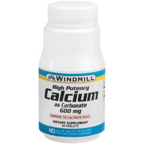 Windmill Calcium Carbonate 600MG - 60 Tablets