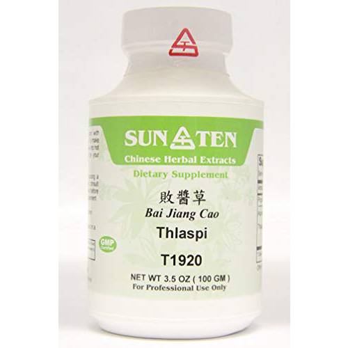 SUN TEN - Patrinia Bai Jiang Cao Concentrated Granules 100g T1920 by Baicao