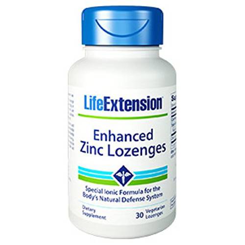 Enhanced Zinc Lozenges 30 vegetarian lozenges-PACK-3