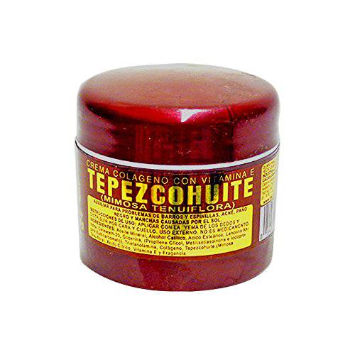DEL INDIO PAPAGO Tepezcohuite Night Cream 60gr/ 2.02Fl Oz - Mexican Beauty - Facial And Body Cream - Reduce Expression Lines - Clarifies Skin Imperfections - Provides elasticity - Natural Ingredients