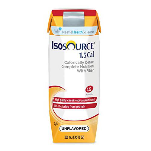 Nestle Clinical Nutrition Isosource 1.5 Cal Nutritional Supplement, 8.45 Fl Oz (Pack of 24)