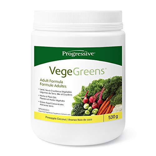 Progressive VegeGreens 530g - Pineapple Coconut