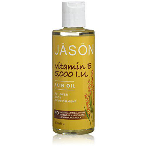 JÄ€SÃ–N Maximum Strength Skin Oil, Vitamin E 45,000 IU, 2 Oz