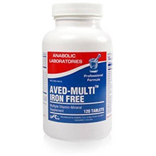 Anabolic Laboratories, Aved-Multi Iron Free 120 tablets