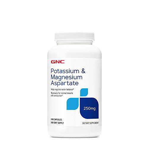 GNC Potassium & Magnesium Aspartate - 240 Capsules