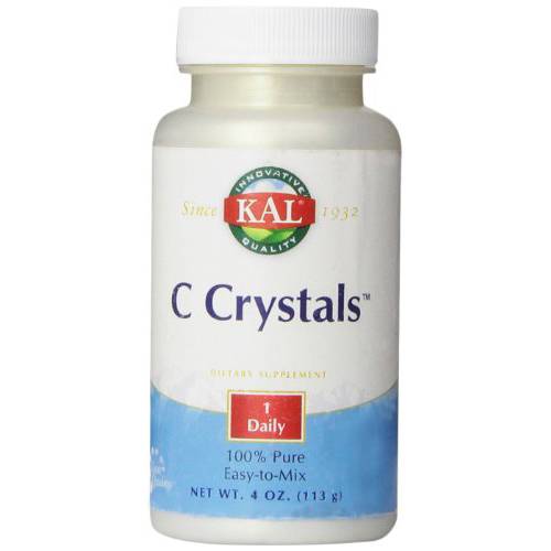 KAL Vitamin C Crystals Unflavored Tablets, 1250 mg, 4 Ounce