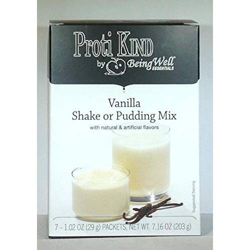 Proti King Vanilla Shake or Pudding Mix - 7 Servings