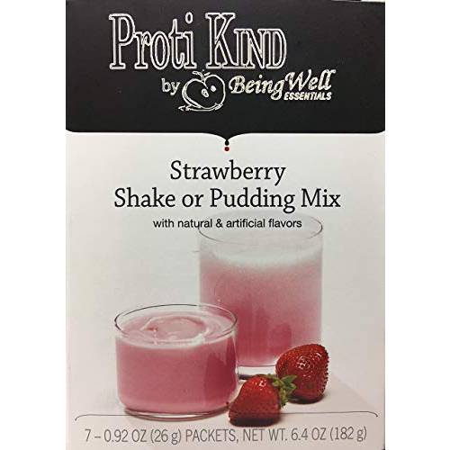 Proti Kind Strawberry Shake or Pudding Mix - 7 Servings