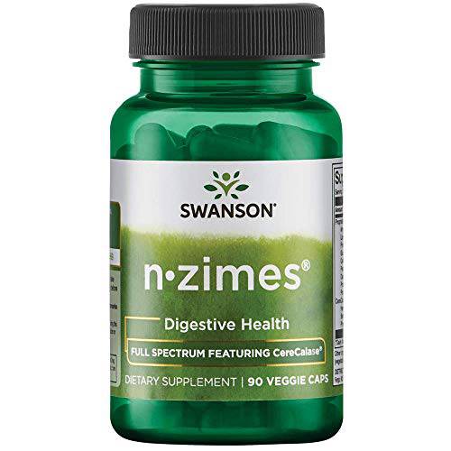 Swanson Full Spectrum N-Zimes 90 Veg Capsules Enzyme