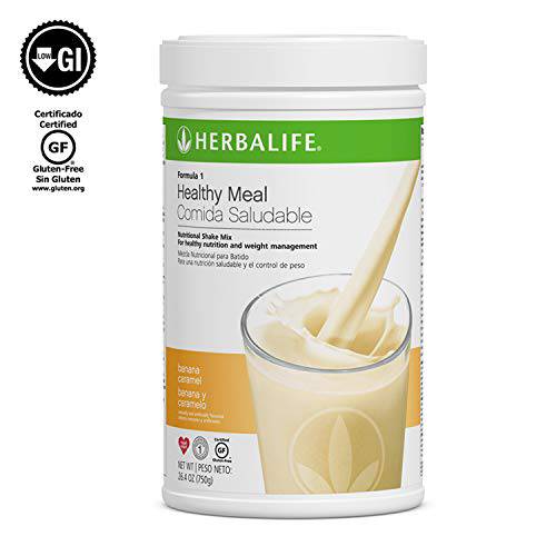 Herbalife Formula 1 Healthy Meal Nutritional Shake Mix (10 Flavor) (Banana Caramel)
