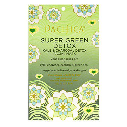 Pacifica Super Green Detox Facial Mask, 1Count