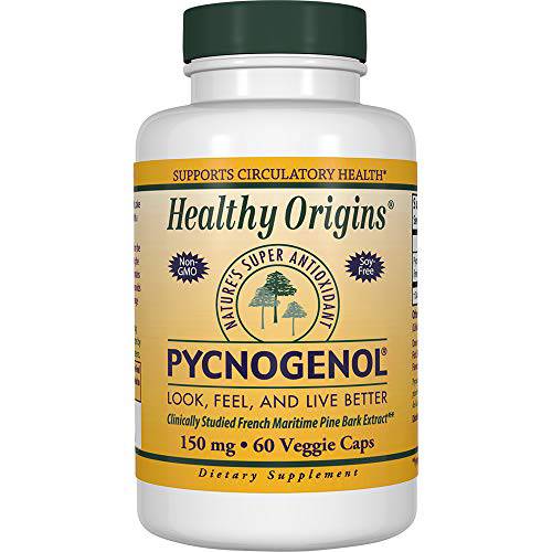 Healthy Orgins Pycnogenol Veg Capsules, 150 mg, 60 Count