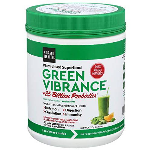 Vibrant Health, Green Vibrance, 25.04 Ounce