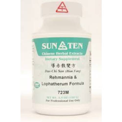 SUN TEN - REHMANNIA & LOPHATHERUM FORMUL Dao Chi San Concentrated Granules 100g 723M by Baicao