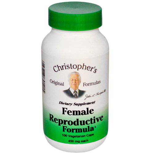Christopher’s Female Reproductive Formula - 450 mg - 100 Vegetarian Capsules