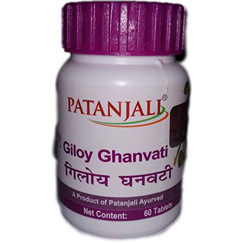 Patanjali Giloy GhanVati 60 Tablets (Pack of 2)
