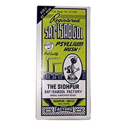 Sat-Isabgol (Psyllium Husk)Natural Laxative - Great Remedy For Constipation, Diarrhoea & Weight Loss-200G