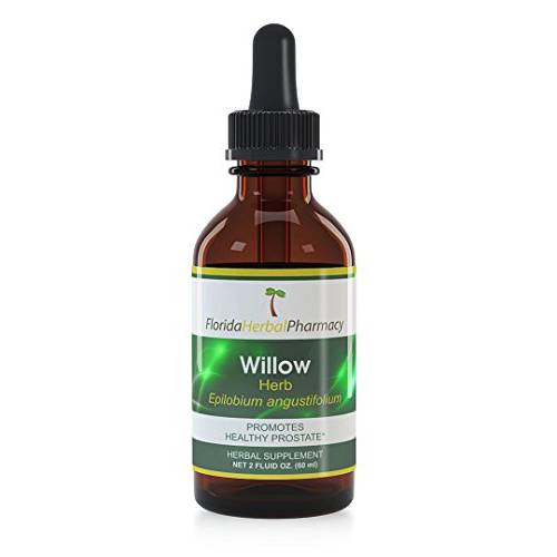 Florida Herbal Pharmacy, Willow Herb - Fireweed (Epilobium angustifolium) Tincture / Extract 2 oz.