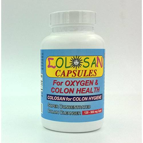 COLOSAN CAPSULES For Oxygen and Colon Health, 120 Caps