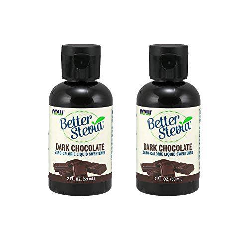 Now Foods BetterStevia Liquid Extract (Dark Chocolate) - 2 fl. oz. 2 Pack