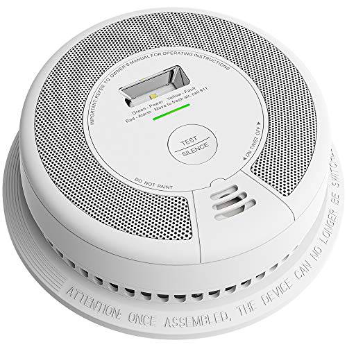 X-Sense 10-Year Battery Smoke Detector with Escape Light, Enhanced Photoelectric Fire Smoke Alarm with LED Indicator & Silence Button, Compliant with UL 217 Standard, SD07 (3-Pack)