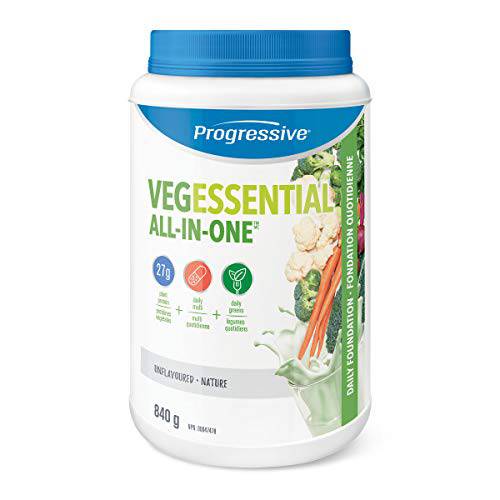 PROGRESSIVE Vegessential All-In-One - Unflavoured, 840 GR